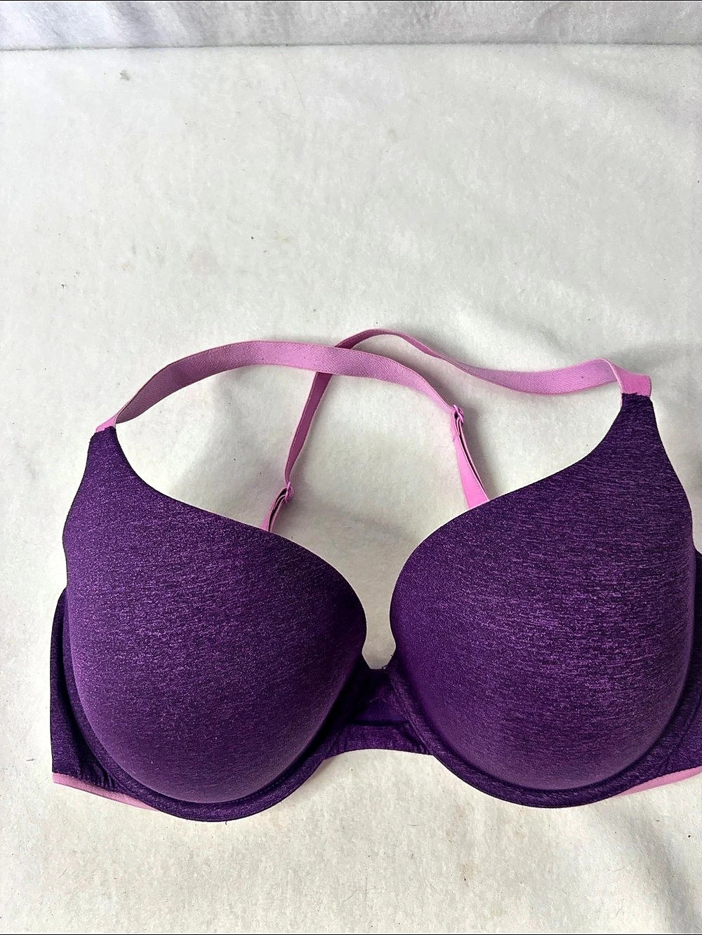 Victoria's Secret Padded Perfect Coverage Bra Purple 36DD